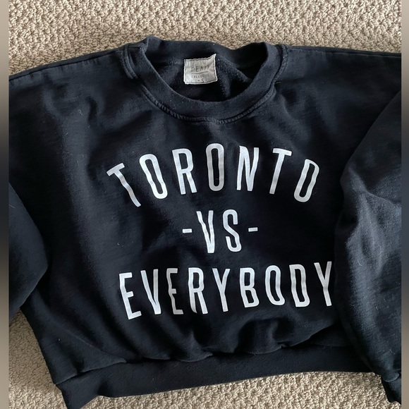 Toronto vs Everybody Black Sweatshirt - Picture 3 of 4